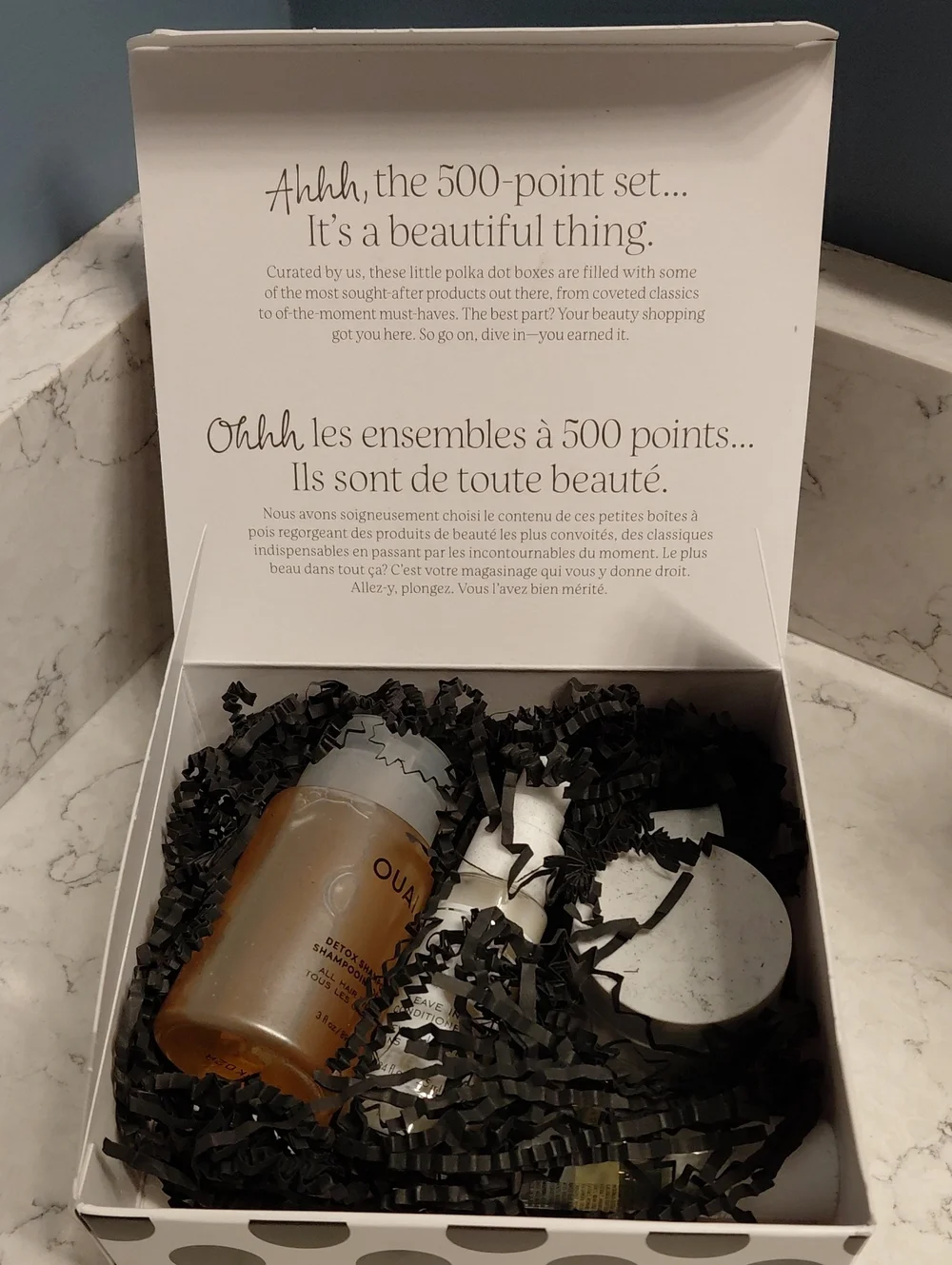 OUAI Go All The Quai 4 PIECE New In Box Gift Set